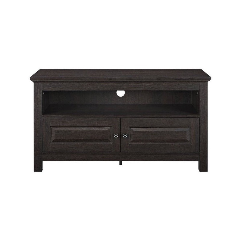 Cortez 44″ Traditional Wood TV Stand – Espresso