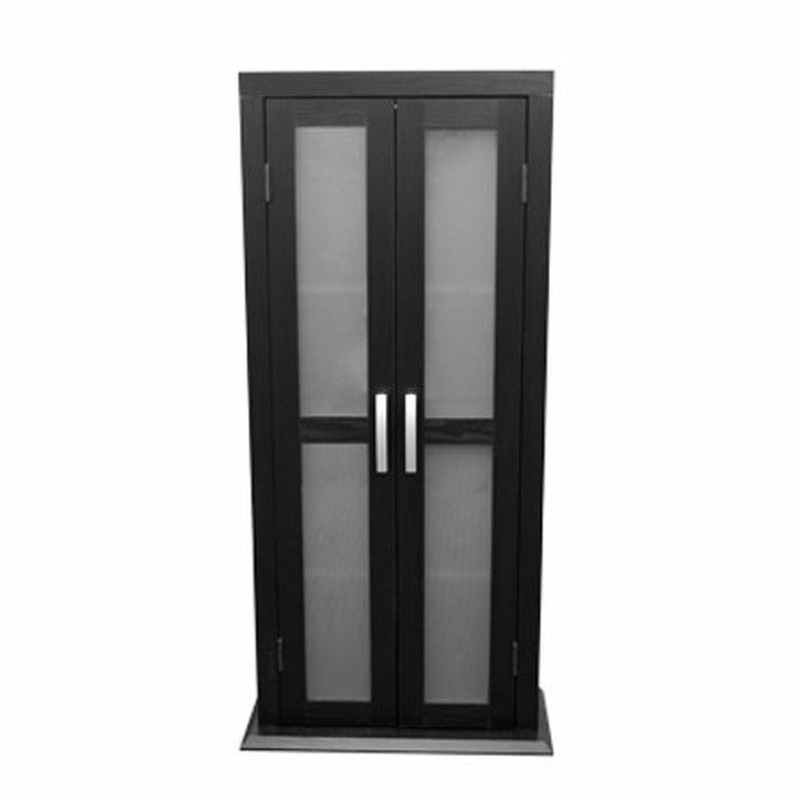 41″ Wood Bookcase – Black