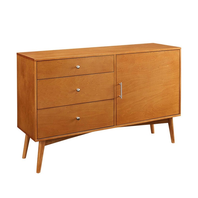 angelo:HOME 52″ Mid Century Modern TV Stand – Acorn